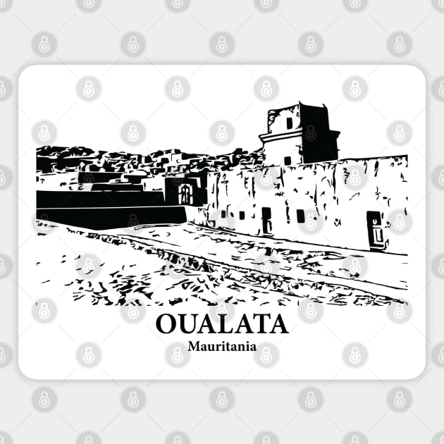 Oualata - Mauritania Magnet by Lakeric